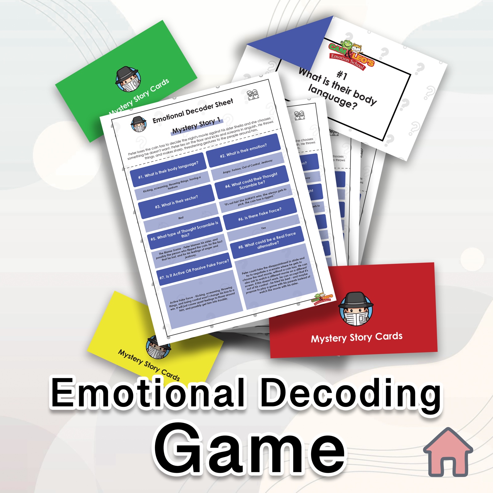 Emotional Mystery Stories/Emotional Decoding game