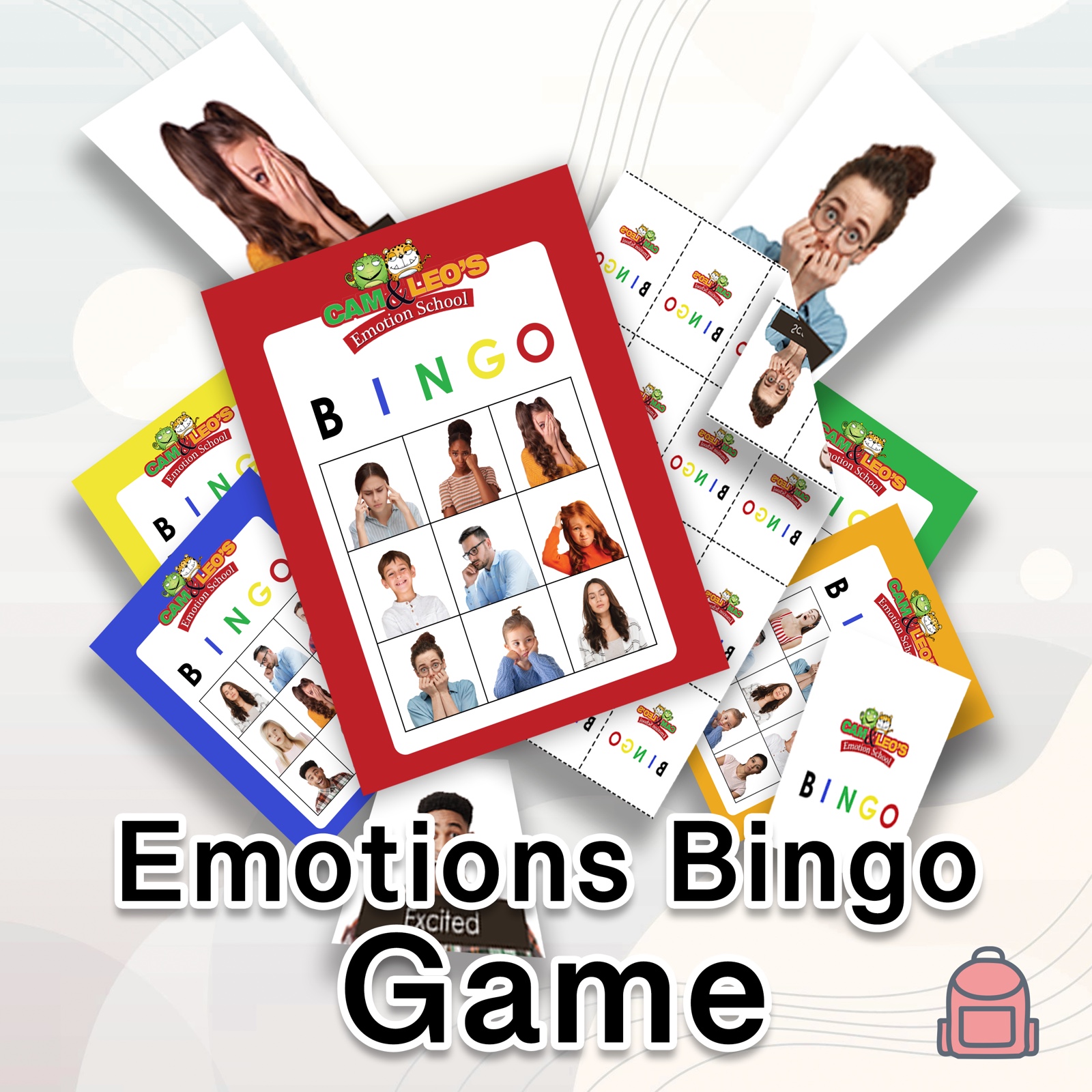 Emotions Bingo game