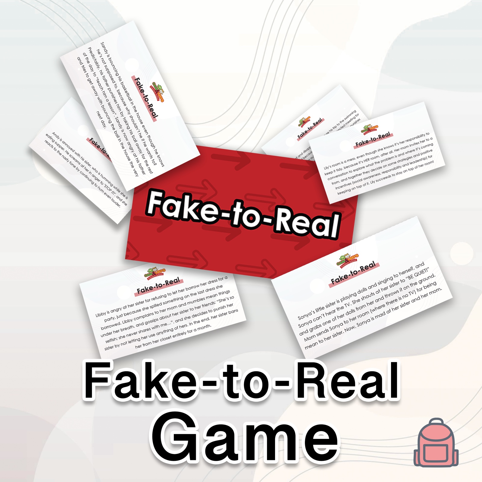 Fake-to-Real game