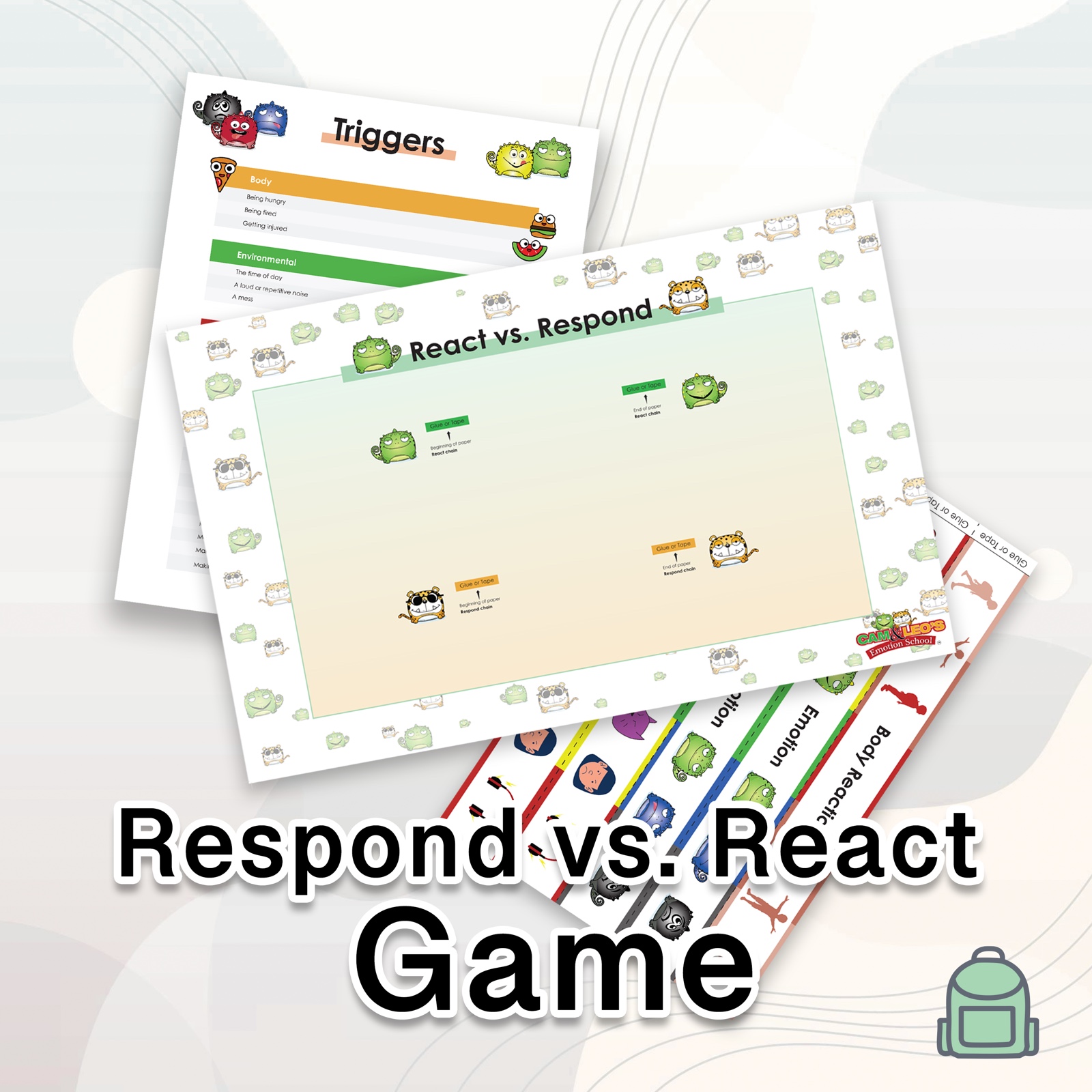 Respond vs. React game