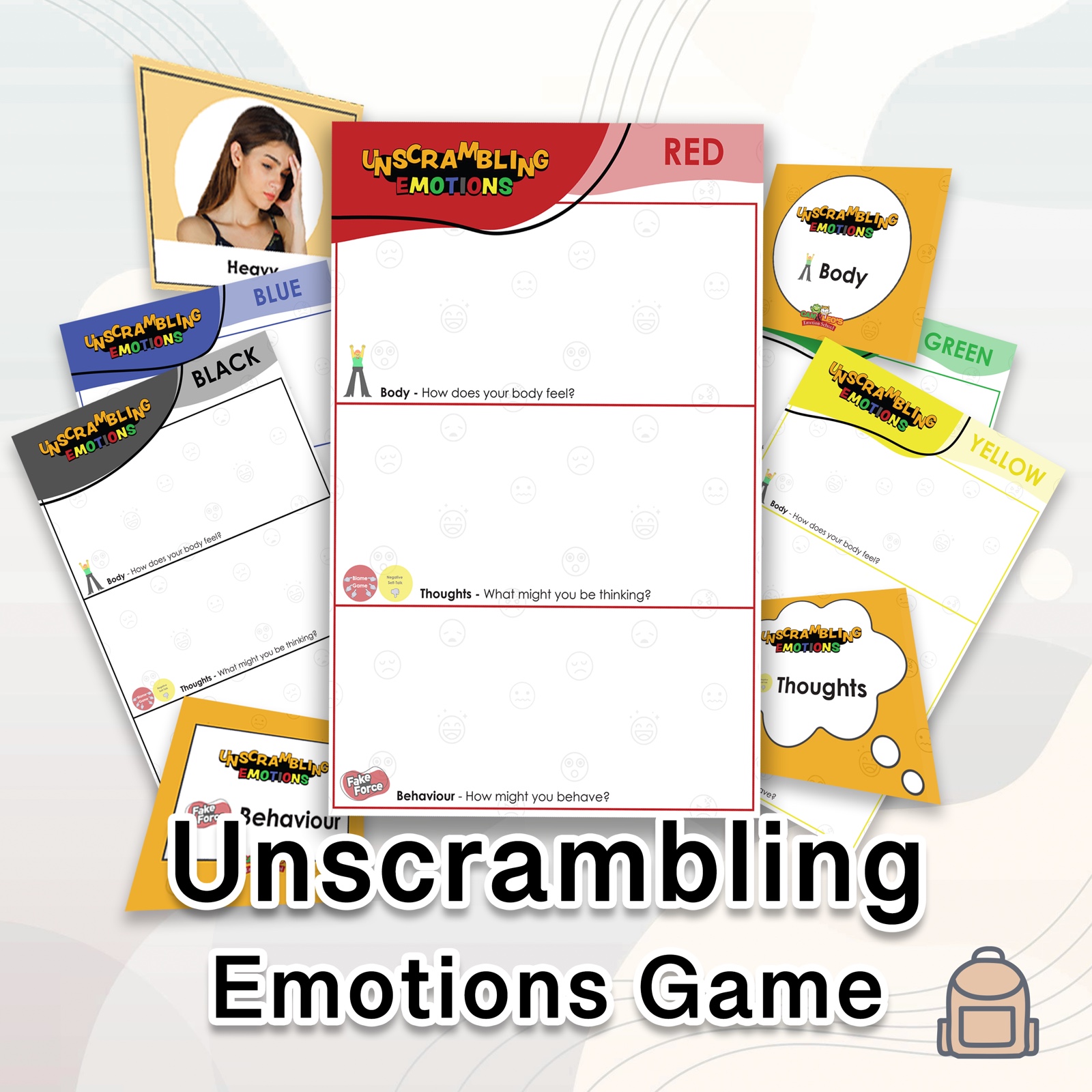 Uncrambling Emotions game