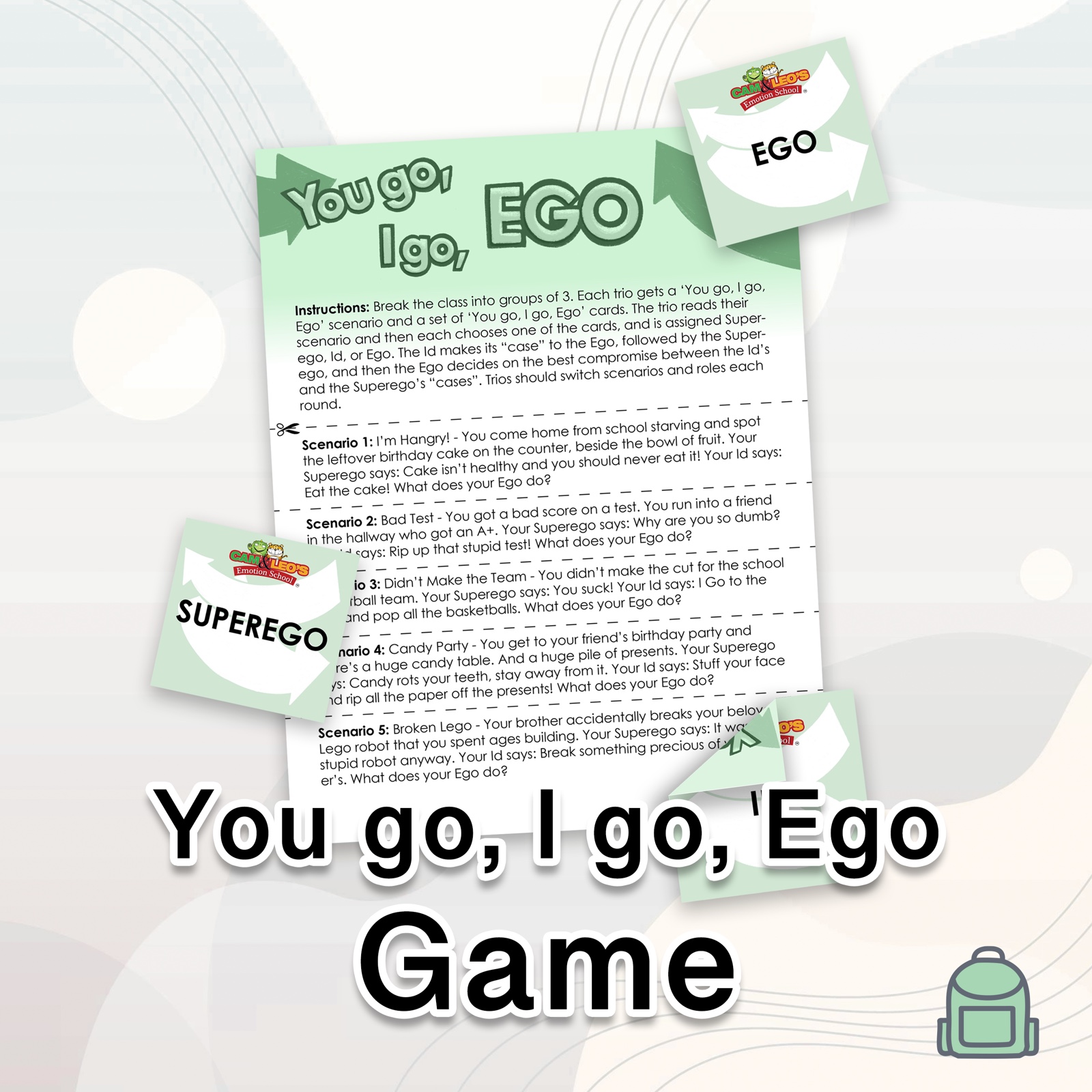 You go, I go, Ego